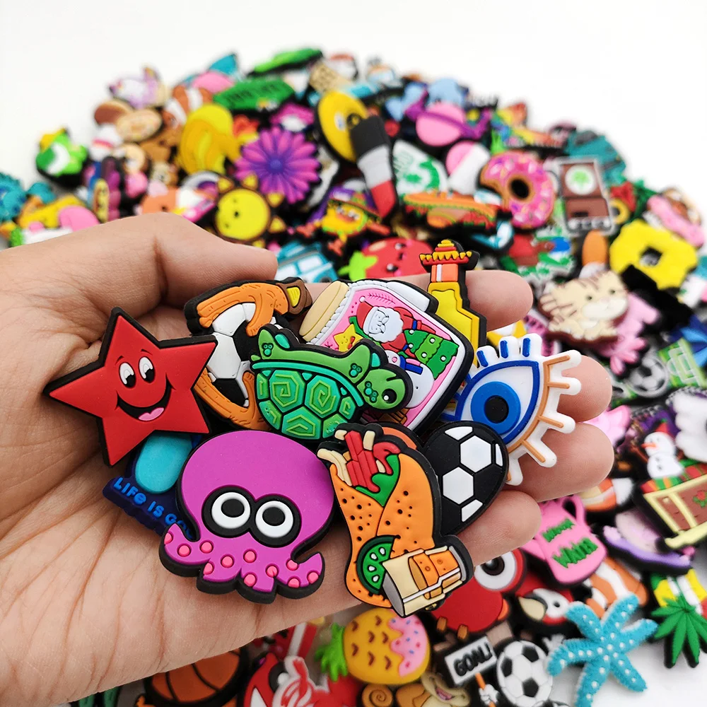 500Pcs Anime Designer Jibbitz Shoe Charms for Crocs