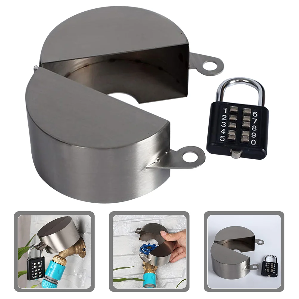 야외 도난 방지 수도꼭지 잠금 장치, 정원 호스 수도꼭지 잠금 장치, 주방 야외 정원용 수도꼭지 보호 커버