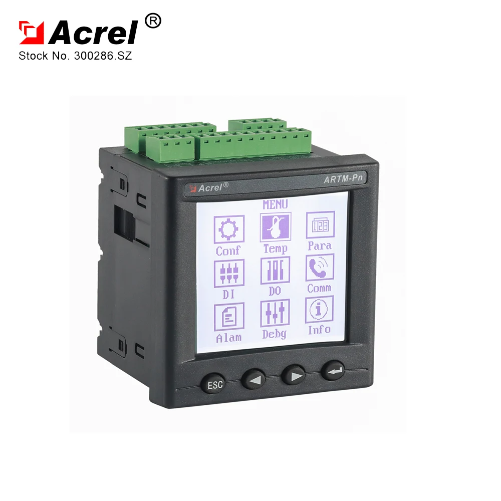 

ARTM-Pn RS485 digital panel mounted wireless temperature for the busbar
