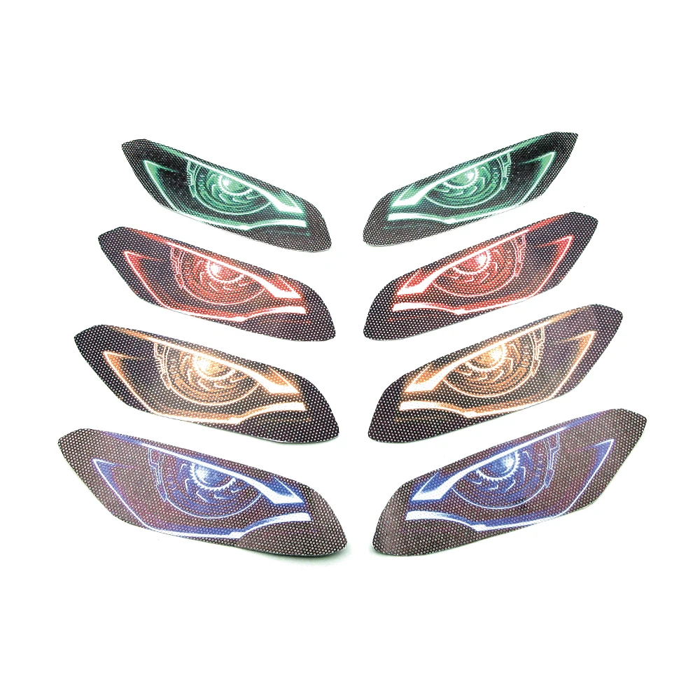 

1 Pair Motorcycle 3D Front Fairing Headlight Sticker Guard Head Light Protection Decals For Yamaha YZF R3 2019 2020 YZF-R3 YZFR3