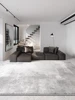 Minimalist Light Grey Carpet Luxurious Home Decoration Rug Large Size Living Room Carpet Comfortable Soft Waterproof Bedroom Rug 3
