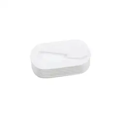 Compact Cable Winder Organizer for Braided Charging Cords - Anti‑Tangle, Portable Data Cable Storage & Sorting Holder (WHITE)