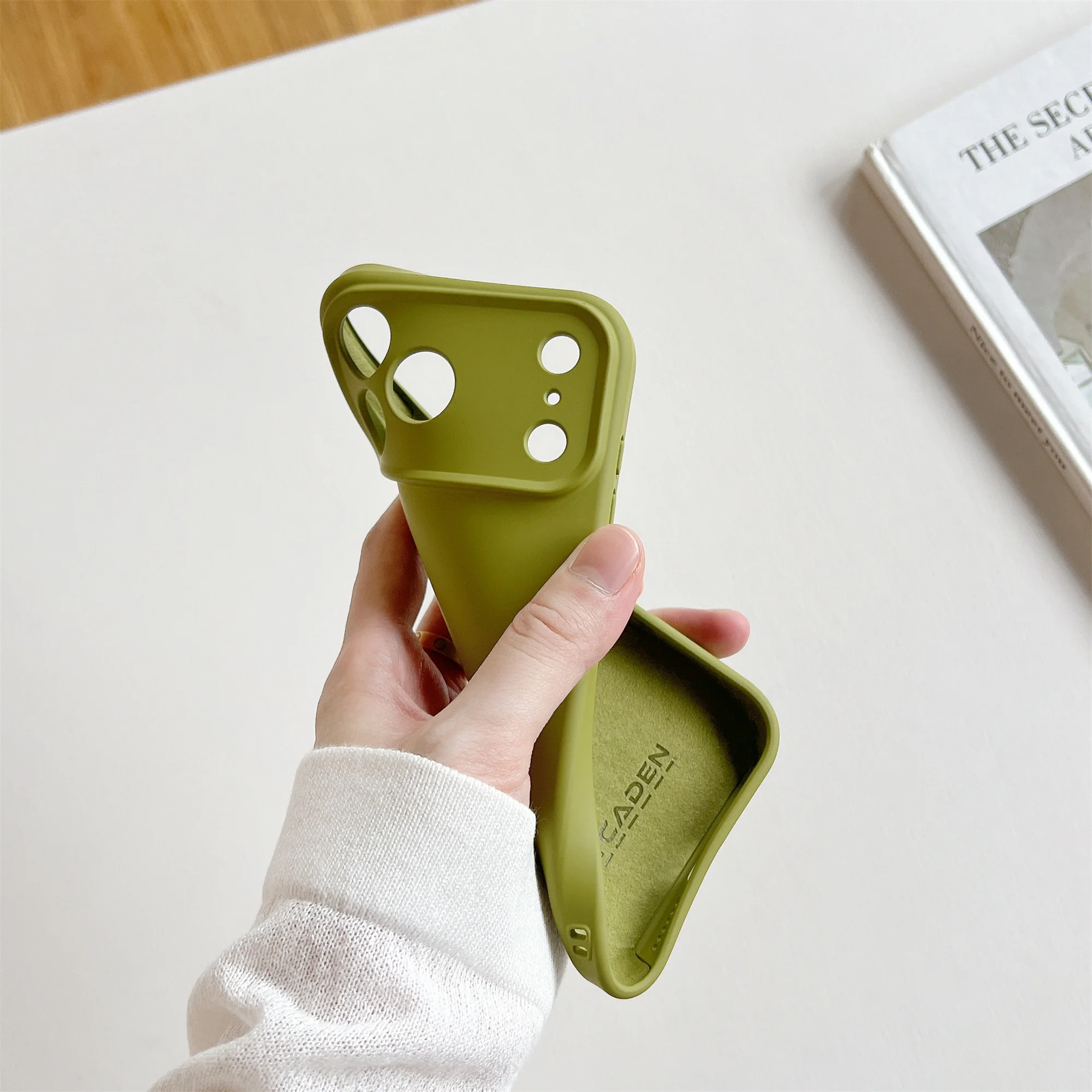 Luxury Shockproof Liquid Silicone Rubber Phone Case Cover