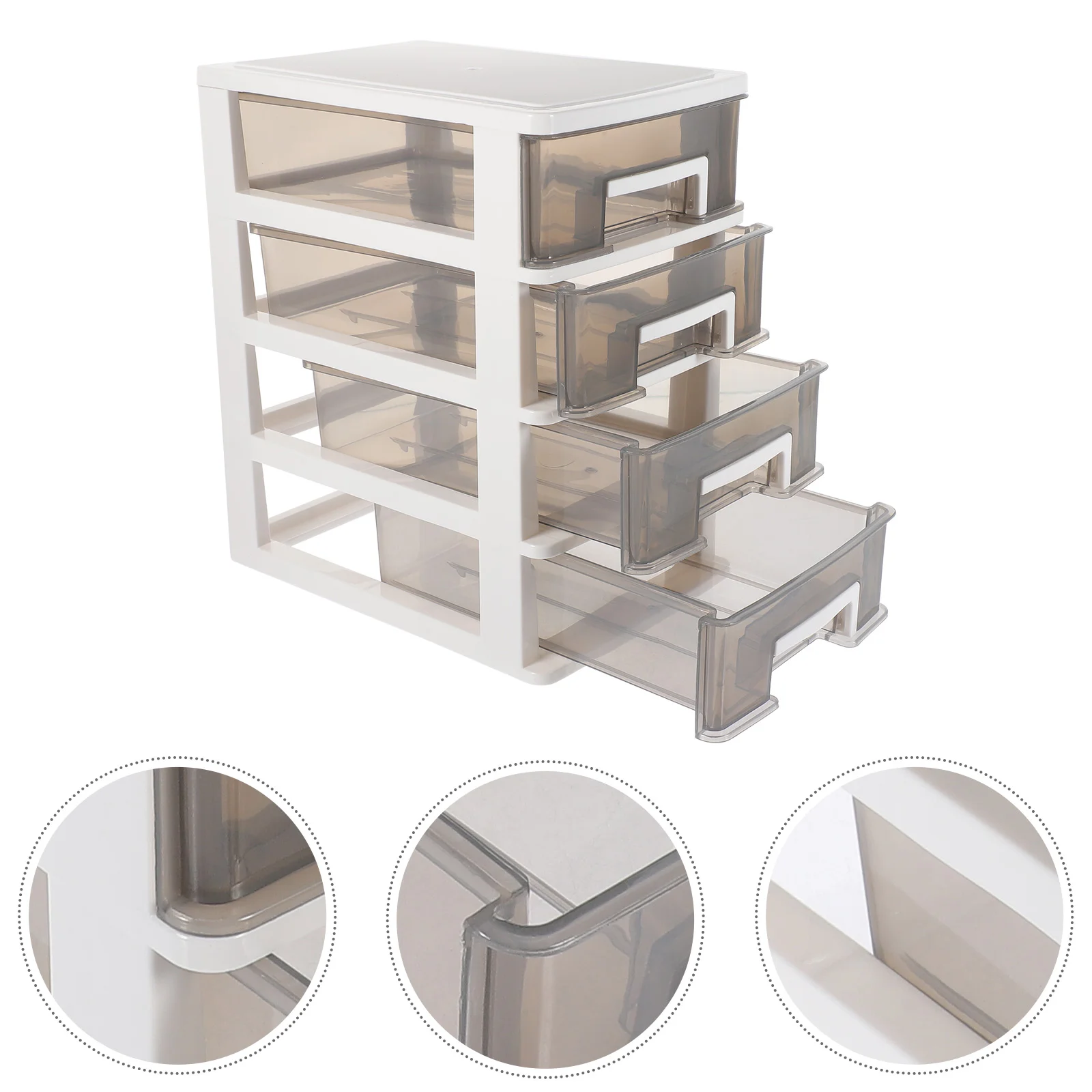 

Organizer Drawer Storage Box Trays Compartment Divider Houseware Stackable Cabinet Kitchen Craftdesktop Container