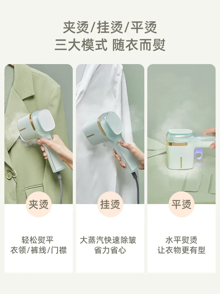 220V Portable Handheld Garment Steamer Electric Iron for Clothes with Big Steam Household Ironing Machine 3