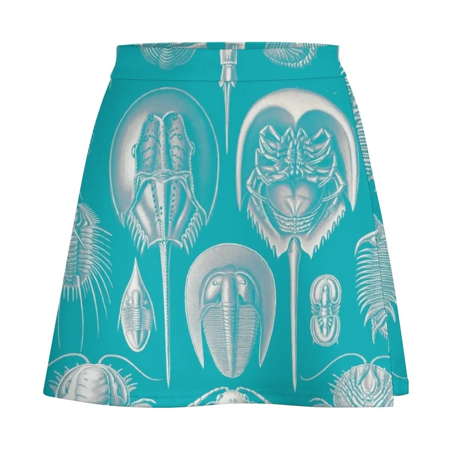 Haeckel Trilobite - Blue Mini Skirt women clothing 2023 new arrivals kawaii skirt dresses summer woman 2023 Clothing