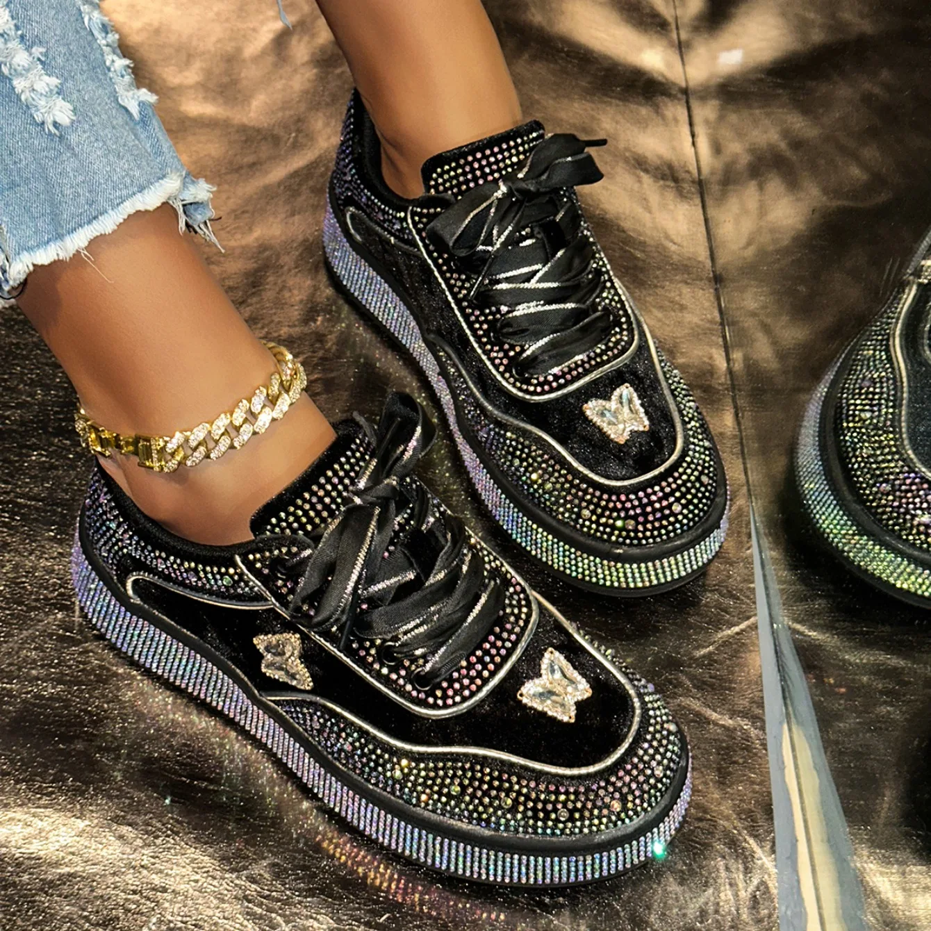 Luxury Designer Women Sneakers Outdoor Platform - Uniqwear