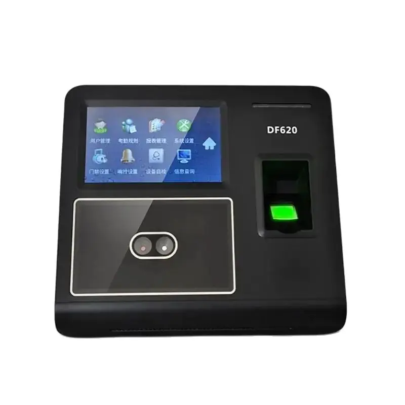 DF620 Biometric Face Attendance System Fingerprint Employee Attendace Management Device,Facial Recognition Access Controller