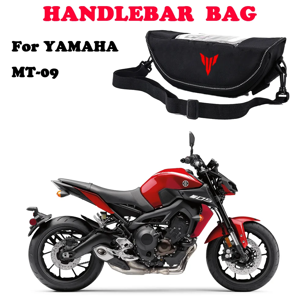 

Motorcycle Handlebar Bag For YAMAHA MT-09 yamaha mt09 mt 09 Accessories Portable Waterproof Phone Bags