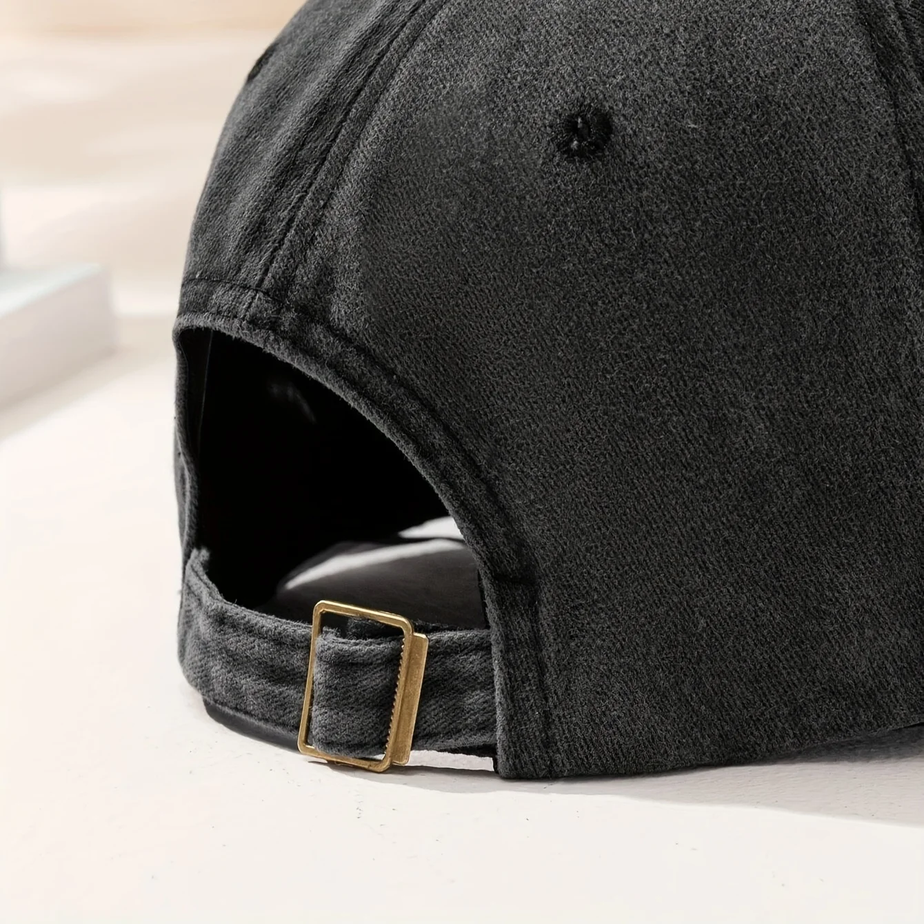 Sunflower printed baseball cap with adjustable retro washed soft top cap suitable for both men and women for outdoor leisure