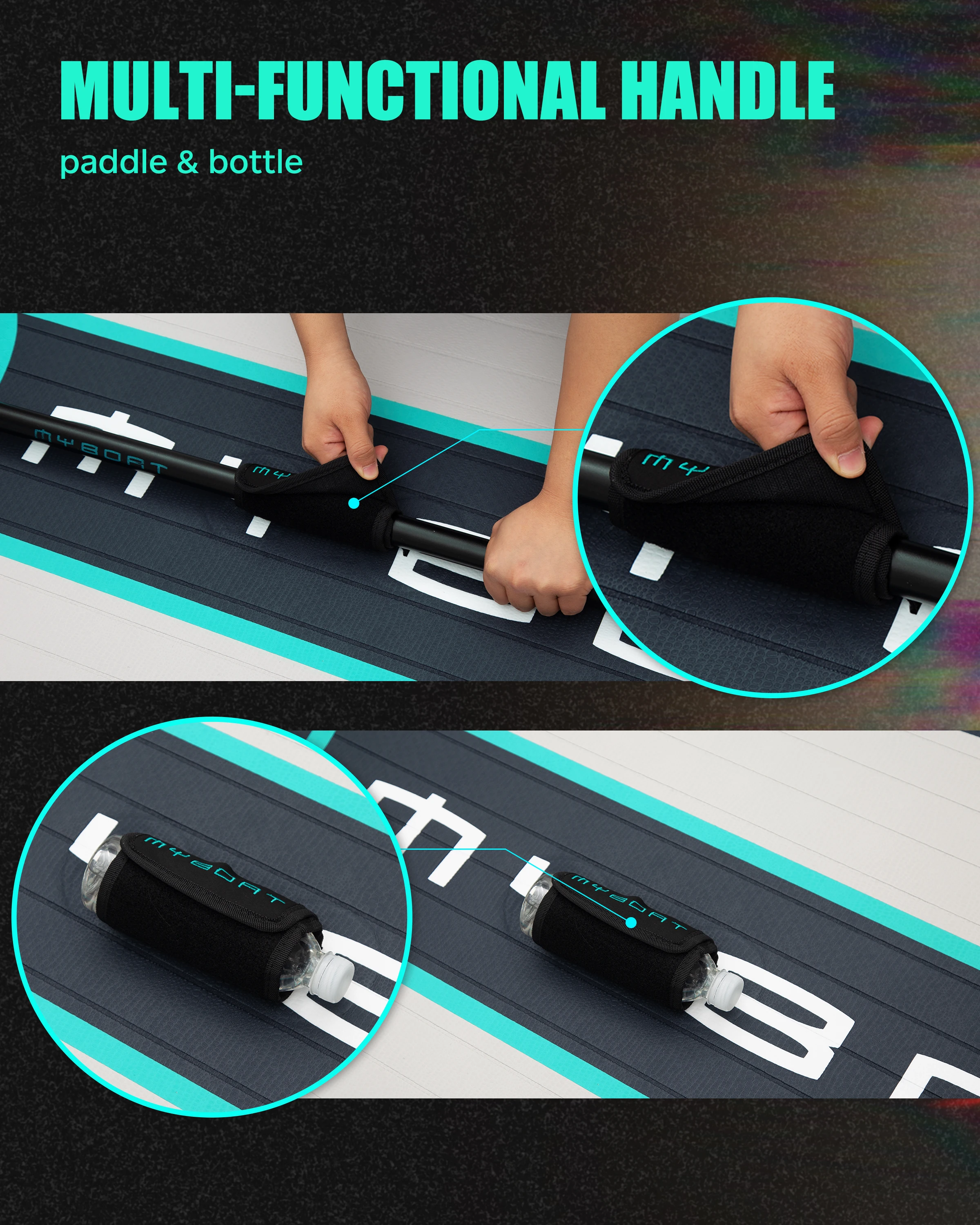 Myboat Stand Up Paddle Board 10\'6\'\'x35\'\'x6\'\' Extra Wide Adult Standing Style Aquatic Fishing With Accessories SUP 2024 New