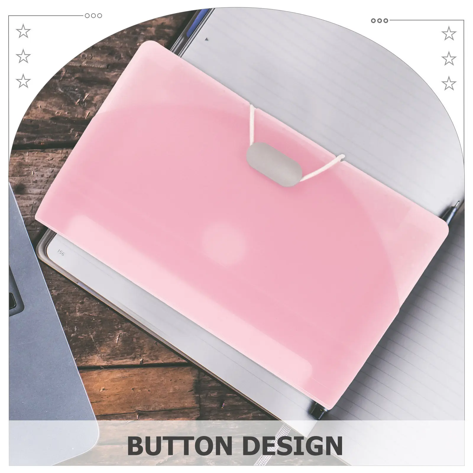 휴대용 PP 아코디언 파일 폴더 문서 정리함 경량 확장형 파일 정리함 사무실 학교 다층 영수증 보관함