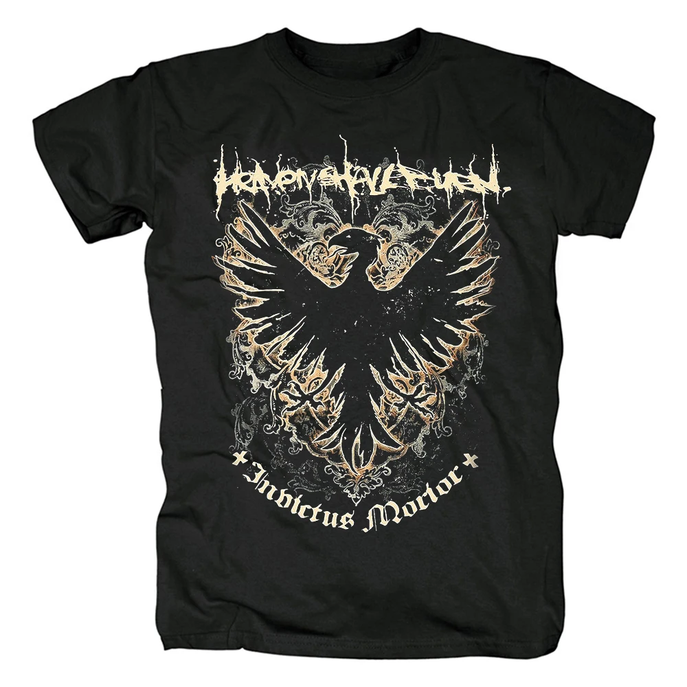 

Men's TShirt Short Sleeve Shirt Heaven Shall Burn Rock Tee Unisex Hip Hop Tshirts Harajuku Streetwear Tee Tops Clothing