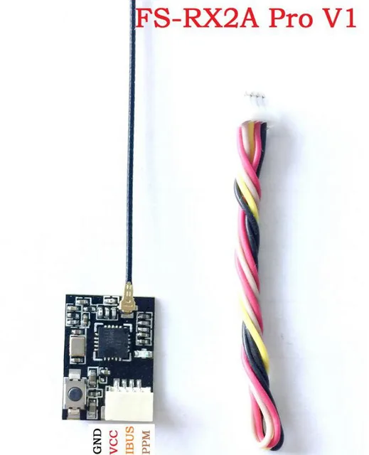1PC 2.4G Receiver Receiving Module FS-RX2A Pro V1 Photography For FS-I6/I6X/I6S/TM8/TM10/I10 Remote Controller FPV Drone | Игрушки и