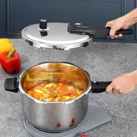 Kitchen Gas Pressure Cooking Pot Stainless Steel Universal Explosion Proof Cooker Household Gas Induction Cooker 1