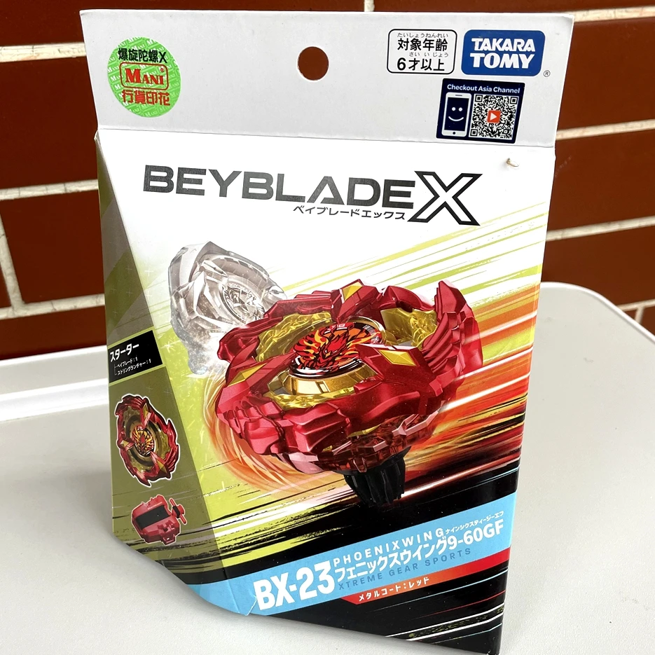 

TAKARA TOMY BEYBLADE BX23 крыло Феникса 9-60GF Beyblade X Starter,BEYBLADE BX-23