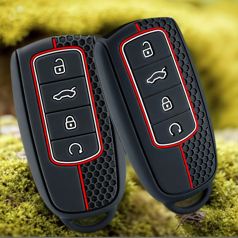 Silicone Keyless FOB Cover Case - Premium Remote Car Accessory