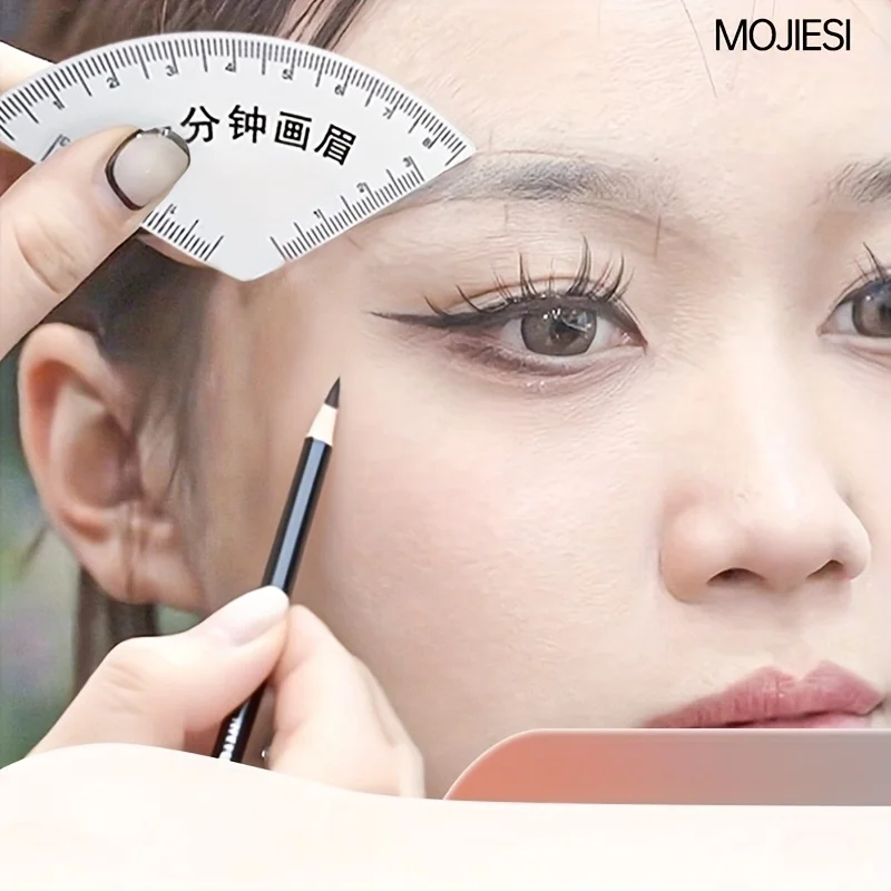 1PC Eyebrow Stencil Kit - Instant Perfect Brows, Multi-Style Templates for Women, Precision Shaping Tool, Foolproof Guide