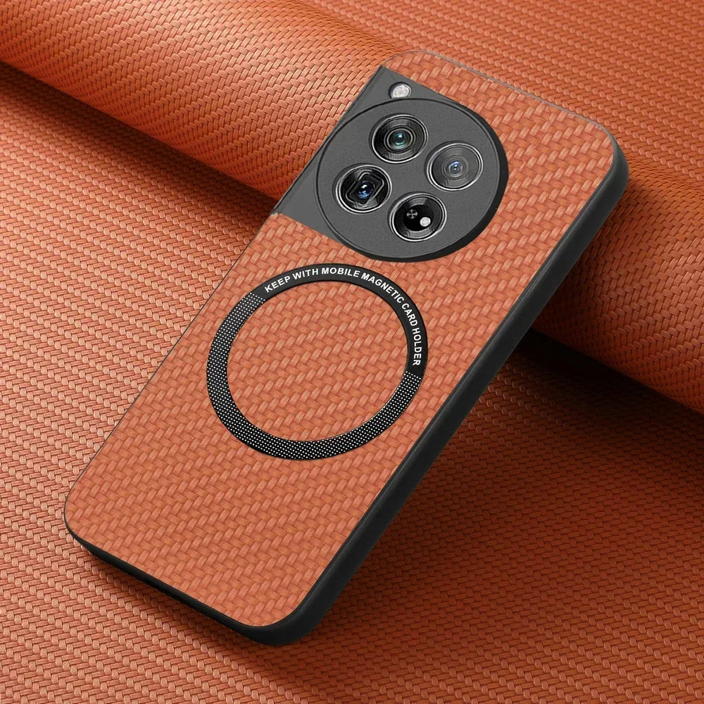 Luxury Leather Phone Case with Lens Protection