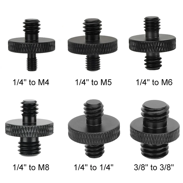 LL1487 1/4" Pollice Treppiede Vite Adattatore 1/4 - Foto 2