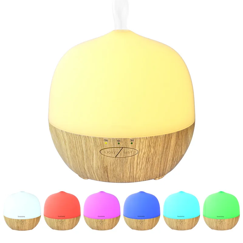 

Lovaroma X150A USB Humidifiers Aroma Diffusers Essential Oil Cool Mist Machine 7 Colors Light for Bedroom Room Home Office