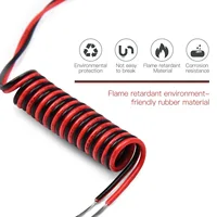DC12V 2Pin Extension Electrical Power Wire 5M~100M Red Black Connect Cable 18 20 22 AWG PVC Copper Cord Line For LED Strip Light - Image 3