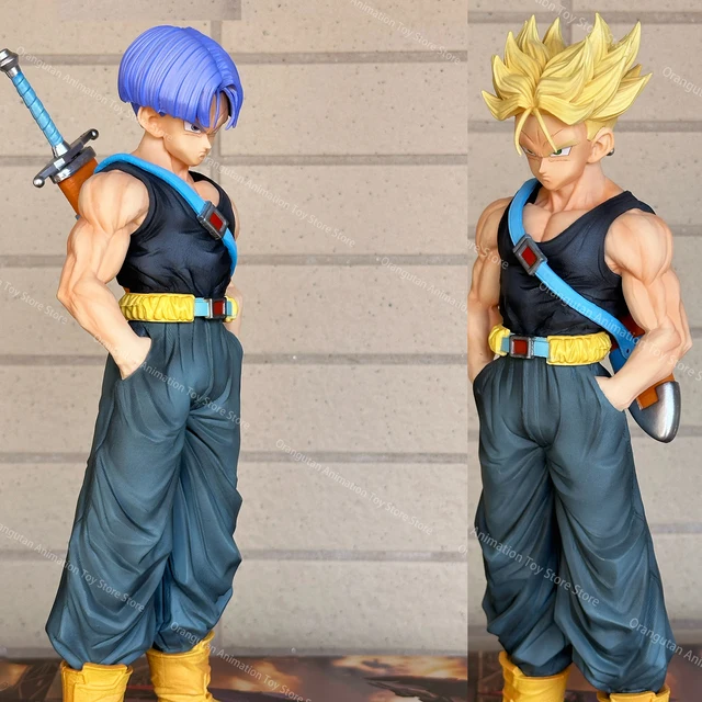 New 26CM Anime Dragon Ball Z Fighters Trunks Figure Super Saiyan Future Trunks Figurine Action Figures Pvc Statue Statue