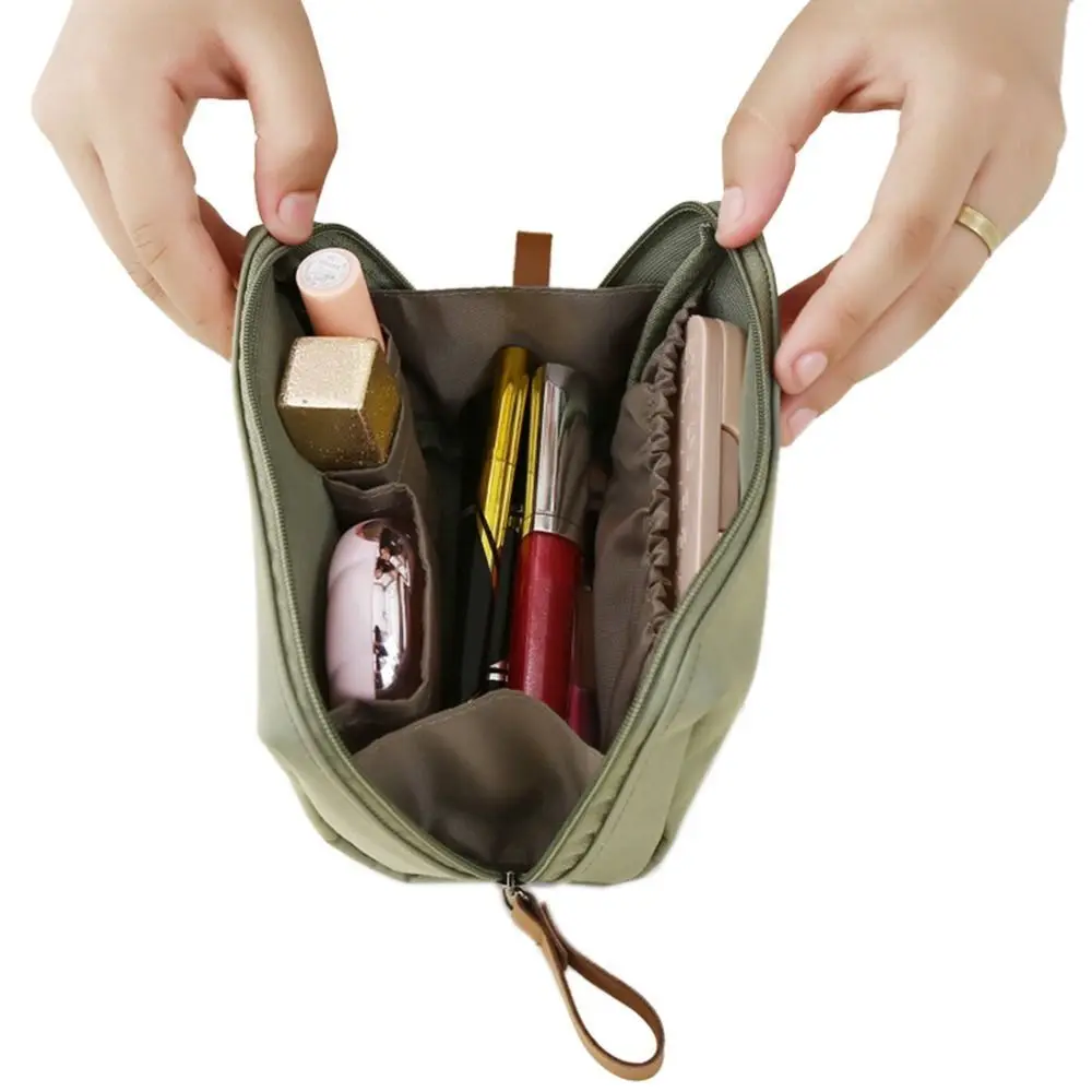 Solid Color Shell Bag Large Capacity Large Capacity Waterproof Dacron Handbag Portable Travel Storage Bag Home Furnishings