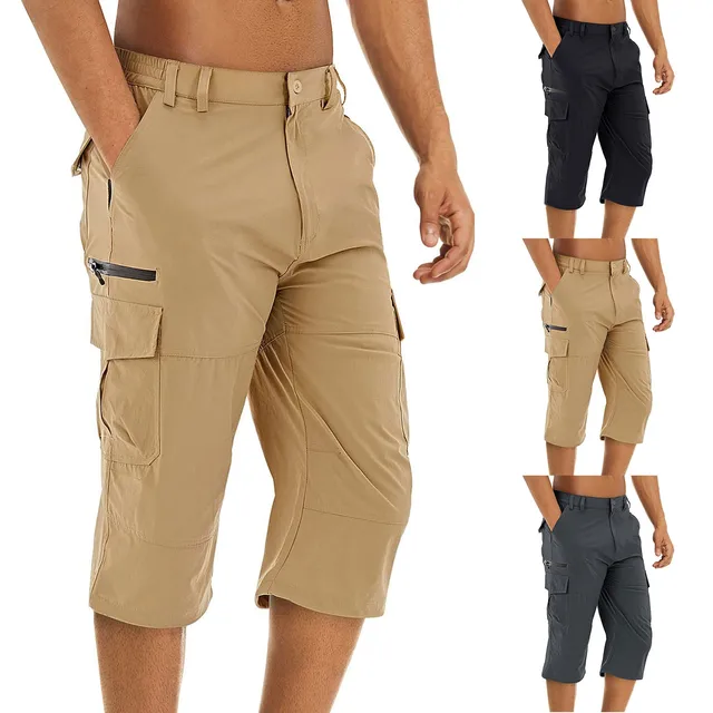 Short Cargo Homme Slim Tommy Hilfiger - Pantalon Léger En Coton, Coupe Moderne, Tailles 30-46