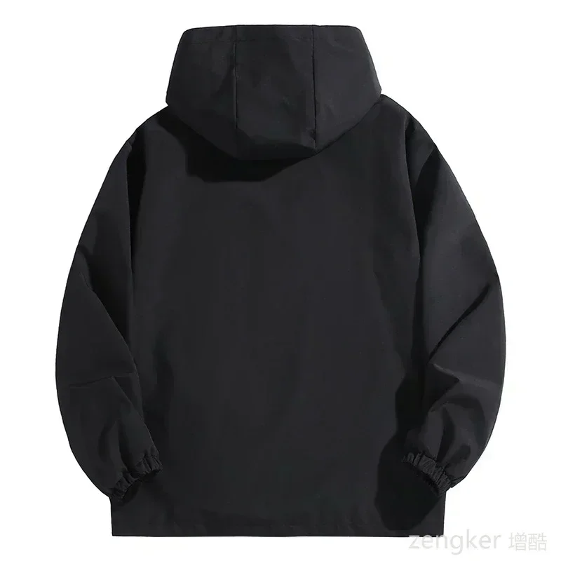 Big size Outdoor Charge Coat Men Spring and Autumn Plus Size  Waterproof Windproof Jacket 190kg 12xl 11XL coats men 10XL 9XL 3