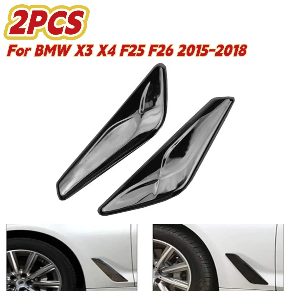 Garnitures Carbone Pour Ailes & Entrées D'Air BMW M5 F10 - Décors Clignotants - Neuf