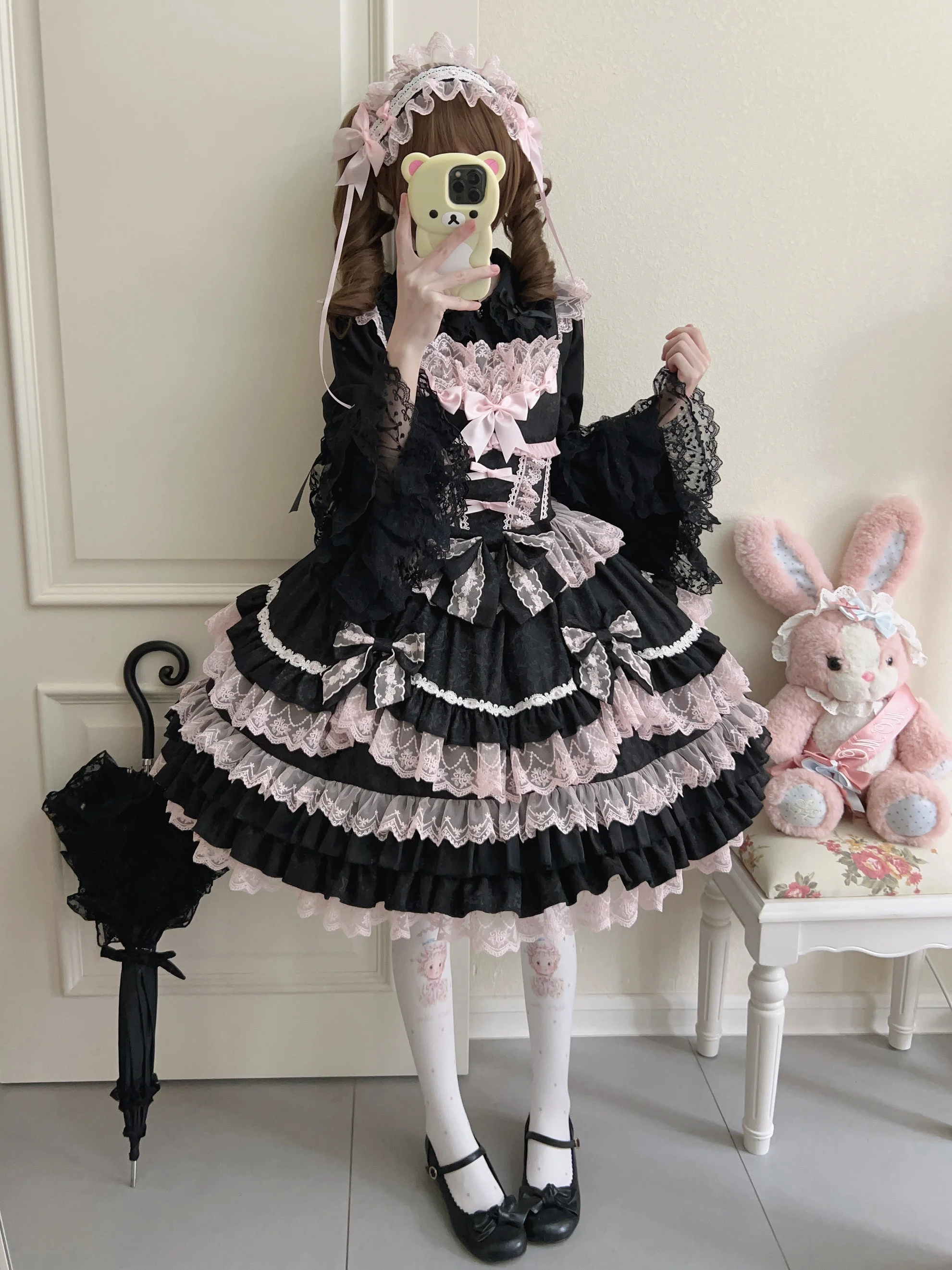 Original Design Lolita Dress Doll Sense Sweet Jsk Suspender Dress Princess Clothes Birthday Party Cute Back Bow Friends Gift lolita dress lolita suspender dress lolita cosplay costumes suspender dress lolita skirt lolita blouses