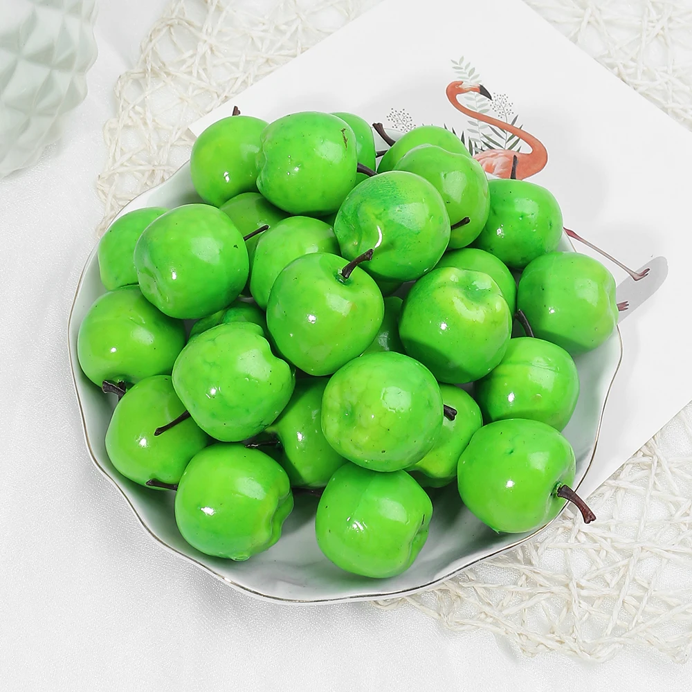 10/20pcs Schaum künstliche Frucht Obst und Gemüse Simulation für Wohnkultur gefälschte Frucht Lebensmittel Apfel Zitrone Pfirsich Fotografie Requisiten – Detail 11