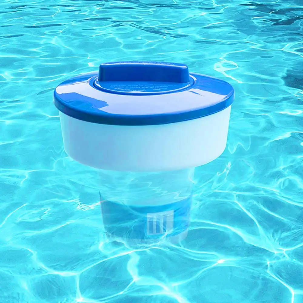 Pool Chemical Floater Swimming Pool Pill Floating Cup Containers For Pool Cleaning Chemicals Cleaning Floating Sterilizer Effervescent Tablets