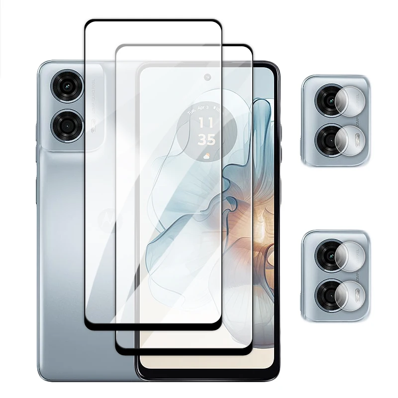 6.56 Full Coverage Tempered Glass Screen Protector