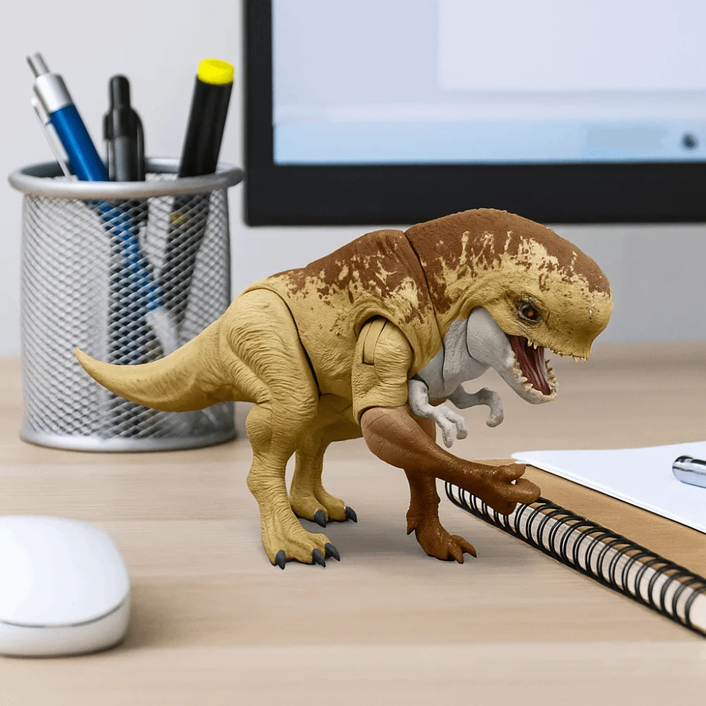 Resin Simulation Dinosaur Action Figures Statue Collectible Realistic Dinosaur Model Crafts Ornament