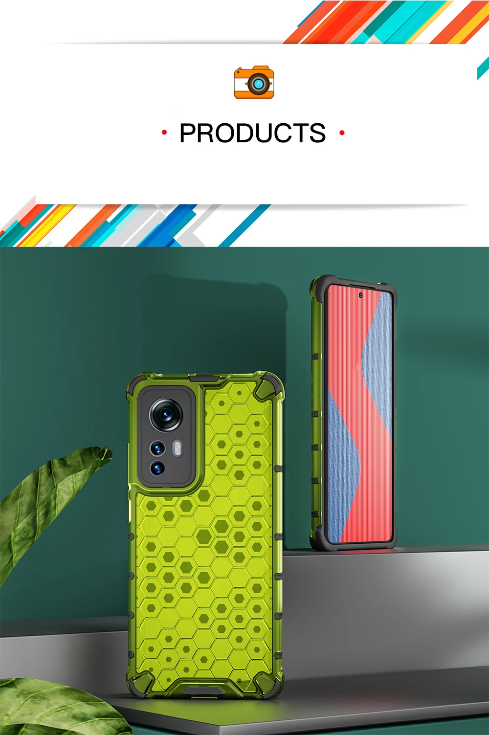 KEYSION stoßfeste Rüstungshülle für Xiaomi 12 Lite 12S Pro 5G, transparente Waben-Telefonrückseite für Xiaomi Mi 12 12X_voghion.com