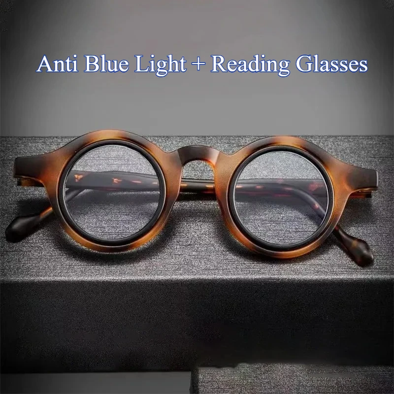 High Quality Round Reading Glasses +1.0 +1.5 +2.0 +2.5 +3.0 +3.5 +4.0 Anti Blue Light Transparent Eyeglass Lenses Solid Color High Quality Round Reading Glasses +1.0 +1.5 +2.0 +2.5 +3.0 +3.5 +4.0 Anti Blue Light Transparent Eyeglass Lenses Solid Color
