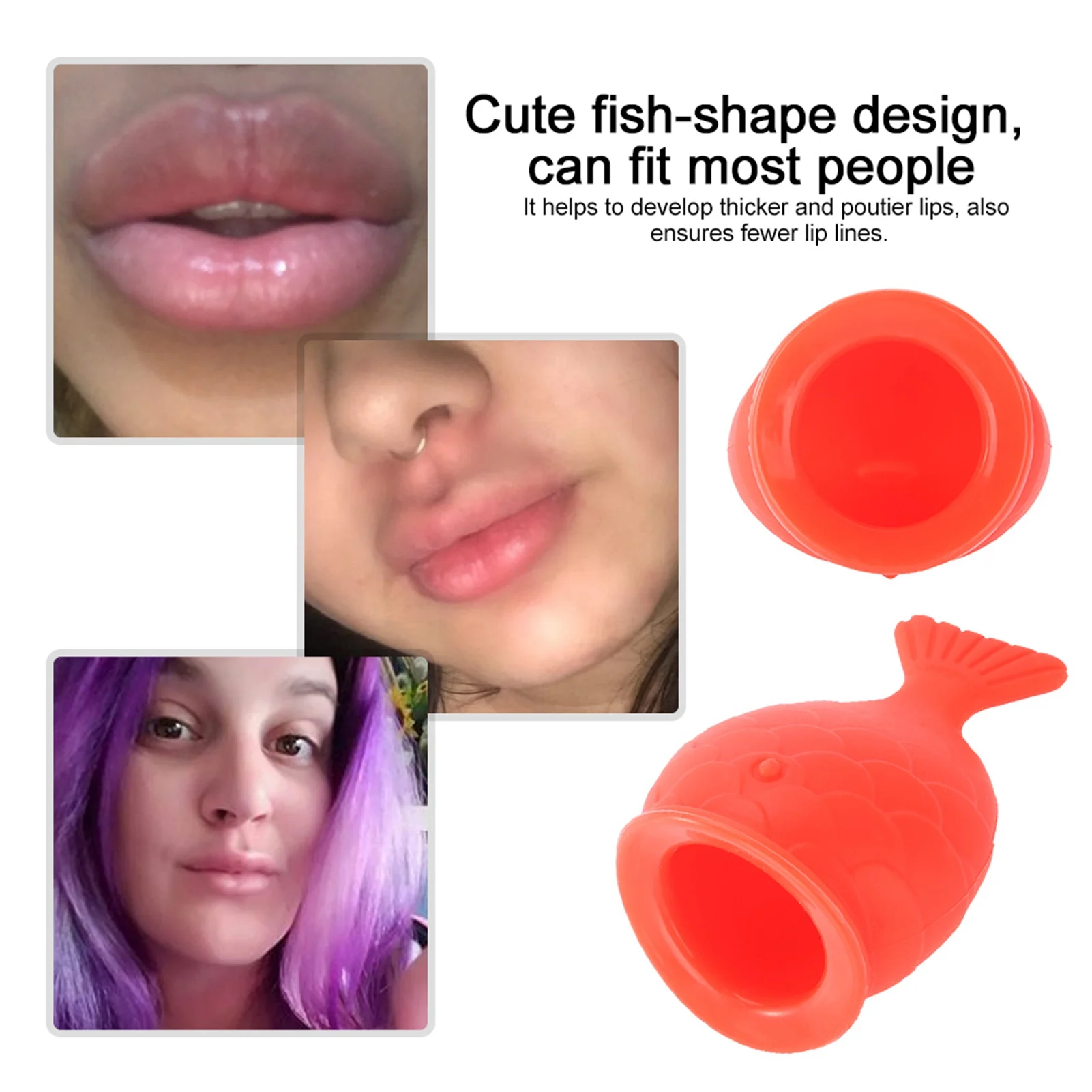 Fish Mouth Lip Filler Silicone Lip Filler Instrument Net Red Toot Lip Apple Lip Toot Lip Suction Lip Beauty Instrument Tools