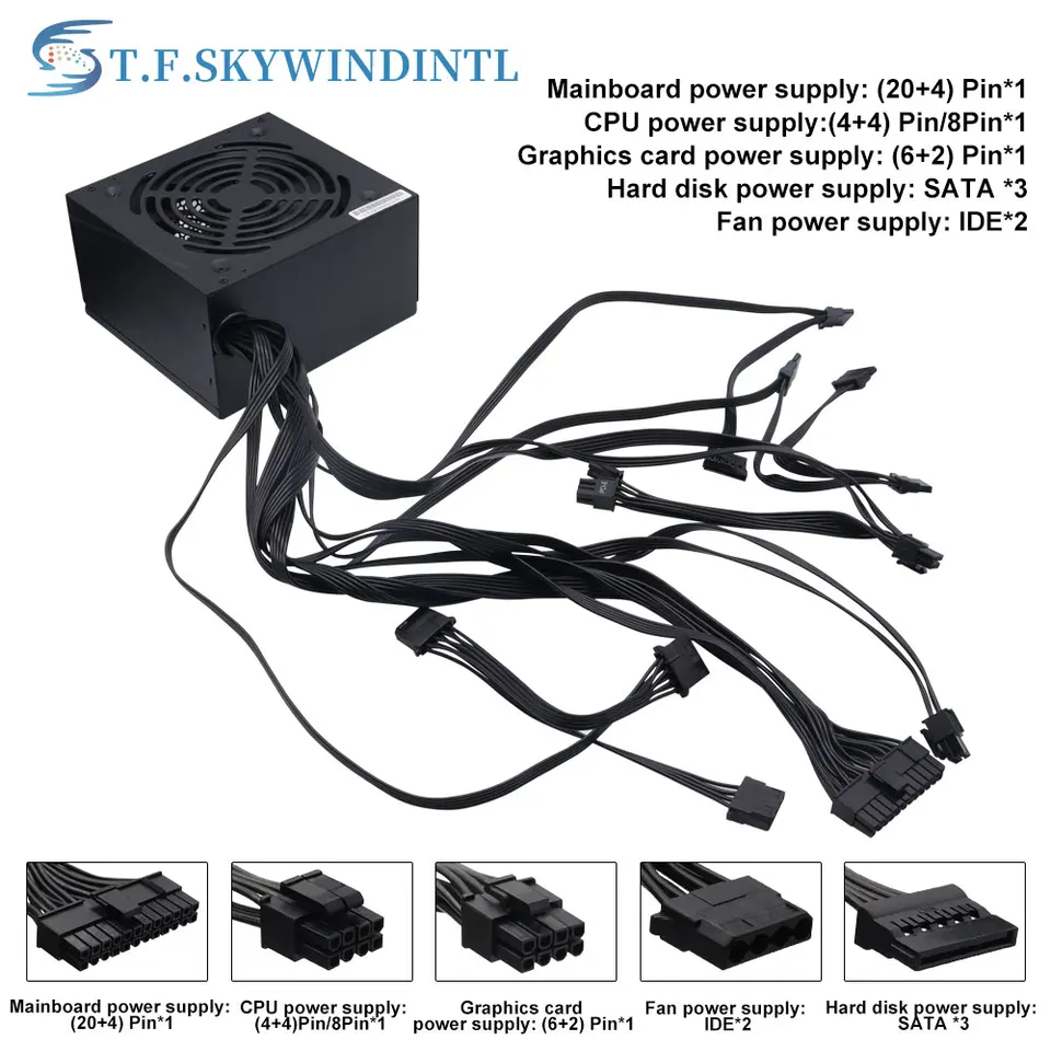 電源ユニット 500w 10個セット 502 ATX 電源 500 ワット非モジュラー