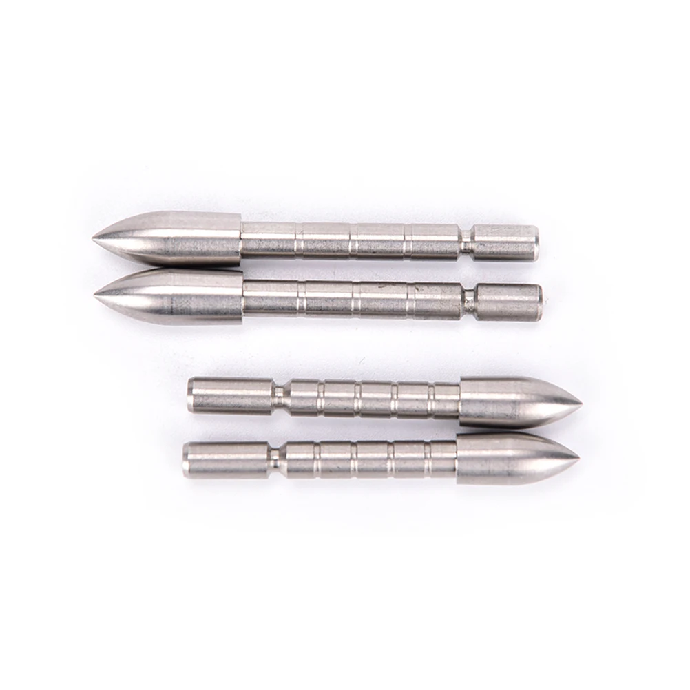 4.2mm Insert Arrow Feild Points Archery Stainless Steel Arrowheads 80-120 Grain