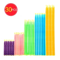 30Pcs 5 Colors Bag Sealer Closure Sticks Portable Food Saver Container Plastic Sealing Clips Fresh-Keeping Clamp Rod 1