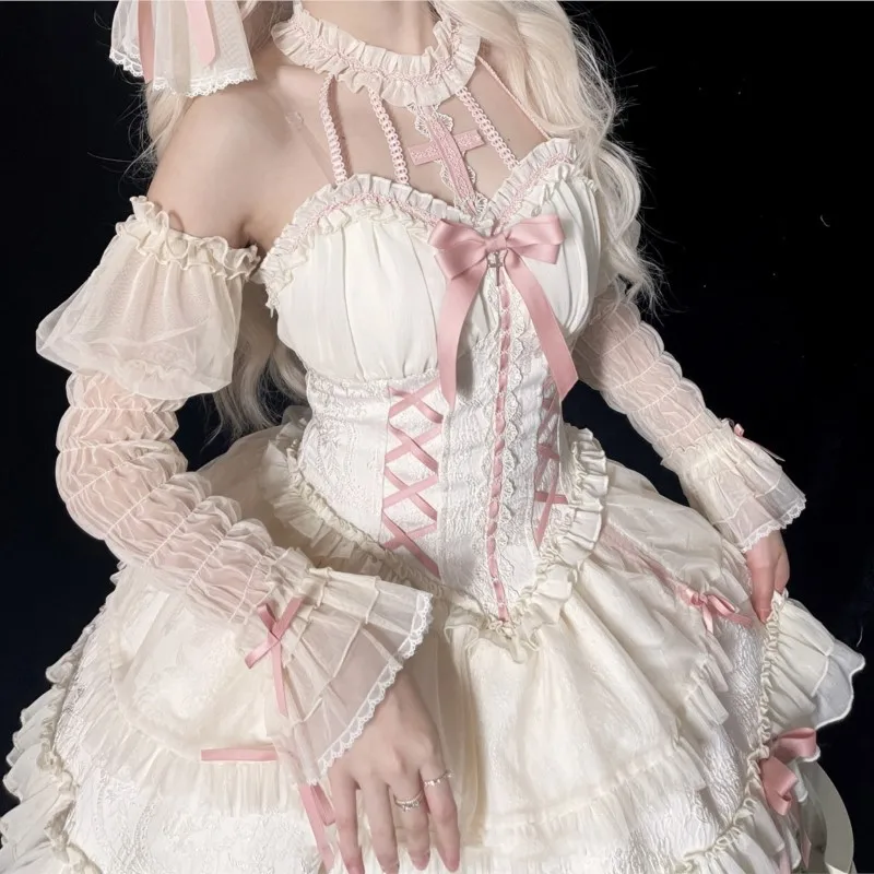 

Summer New Birthday Pettiskirt Sling Dress Skirt