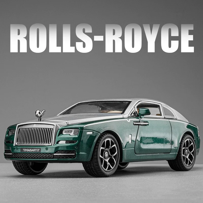 1:24 Alloy Rolls Royce Wraith Mansory Model Car Diecasts Metal Casting Sound Light Car Toy For Children Vehicle Free Shipping huina 1722 1 50 alloy diecasts