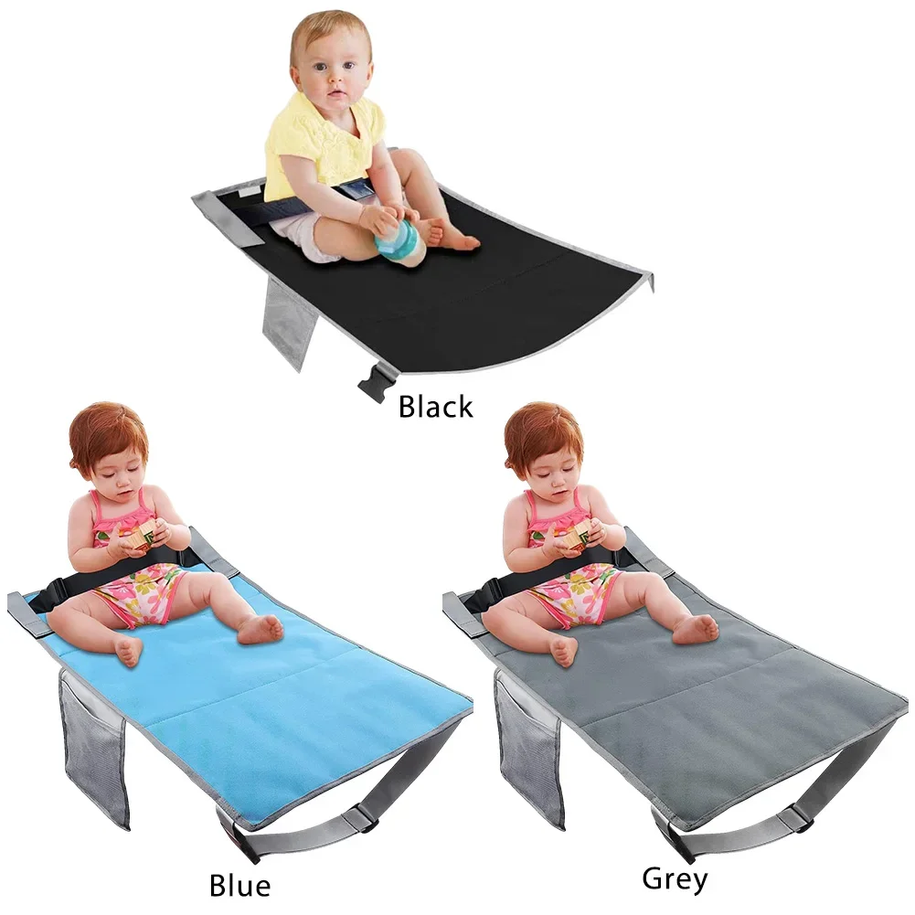 Kids Airplane Seat Extender Cushion Portable Airplane Footrest Foldable Lightweight for Flight Flying Essentials