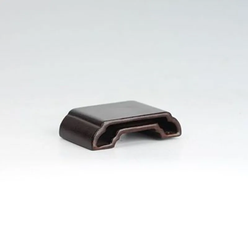 Redwood Crafts Decoration Base, Solid Wood Rare Stone, Wooden Seat Seal, Jade Buddha Statue, Small Book Scroll