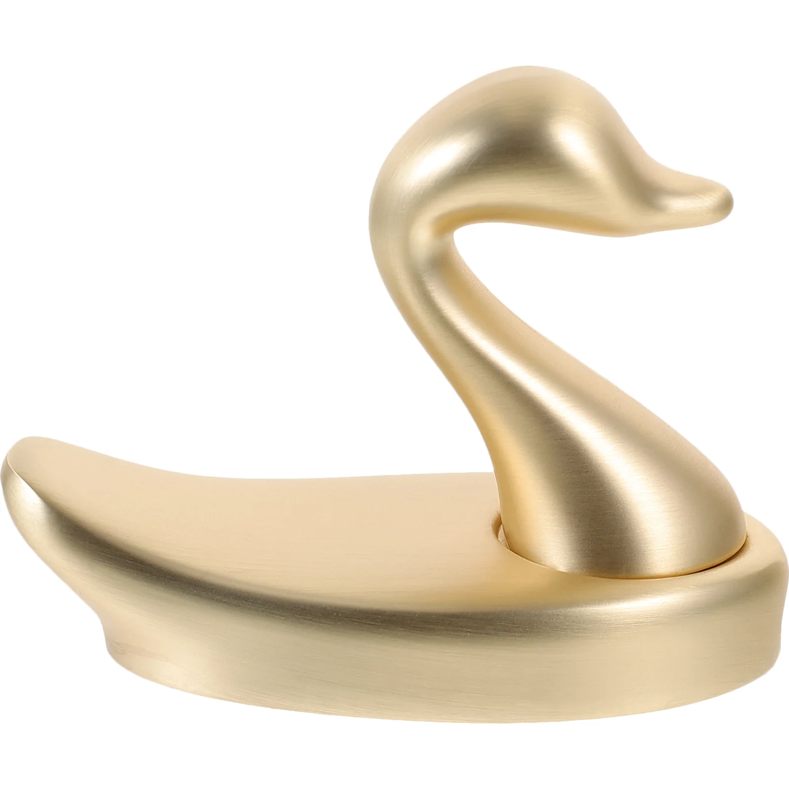 

Wall Mounted Coat Hook Minimalist Swan Hook for Clothes Keys Hats Heavy Duty Alloy Wall Hanger Hook