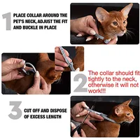 Pet Flea and Tick Collar for Dogs Cats – 8 Month Flea Tick Prevention Collar