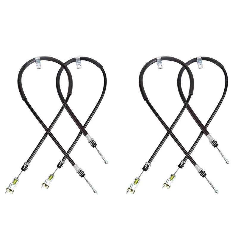 

4X Brake Cable For Club Car Precedent 2008-Up,L+R Driver And Passenger Side,103528701 102557501 103528702 102557502