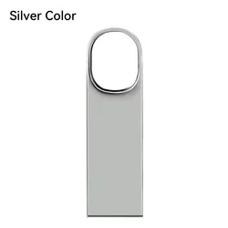 Premium Silver USB Flash Drive - Waterproof, Customizable Gift Edition - 64 GB (Silver Color)